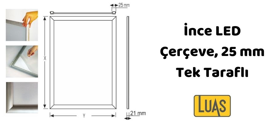 İnce LED Çerçeve