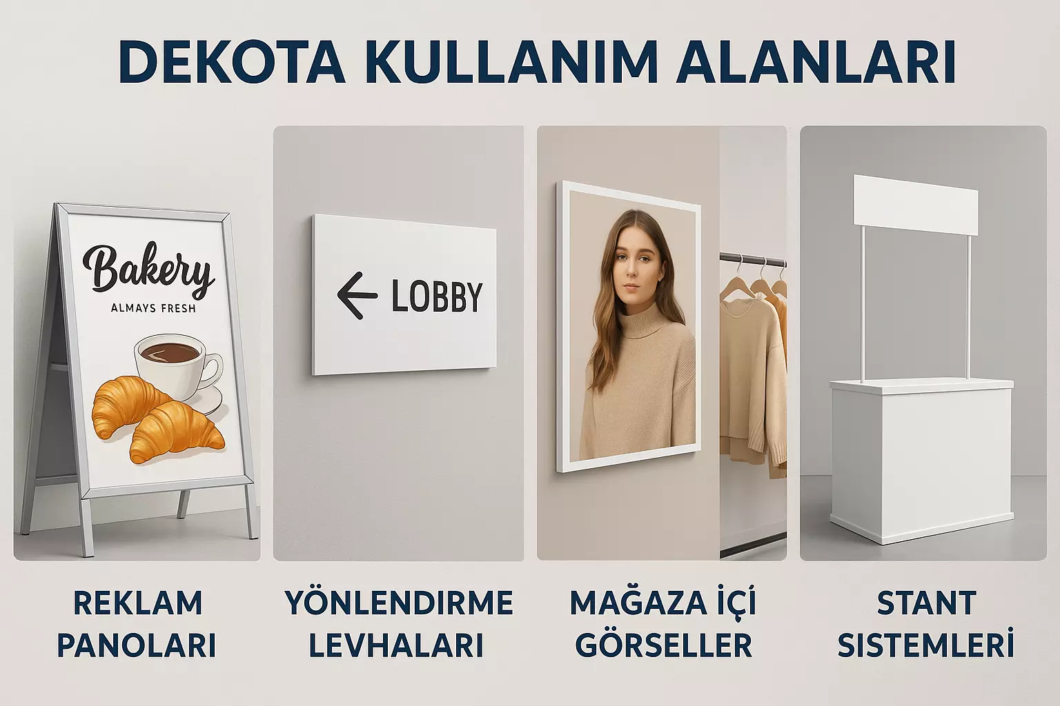 5mm beyaz dekota levha baskı için uygun