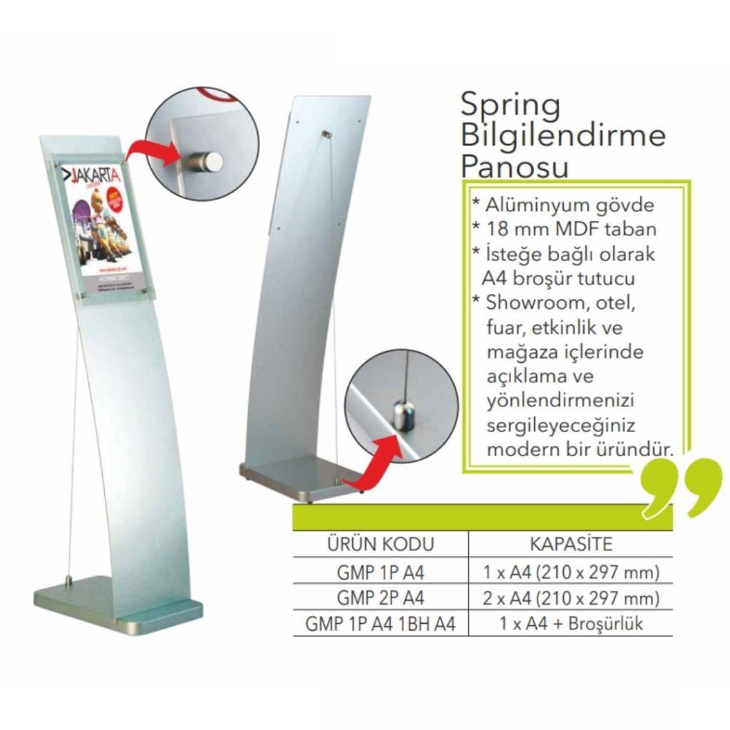 1xA4 Broşür Tutuculu Yaylı - (A4) 210 x 297 mm 1xA4 Broşür Tutuculu Yaylı - (A4) 210 x 297 mm